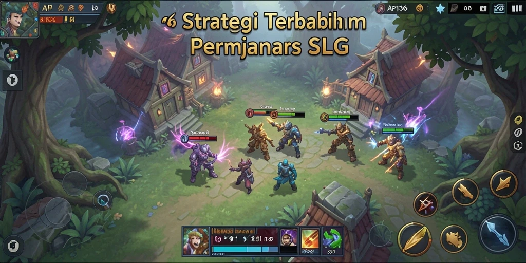 Tampilan gameplay seru dan strategi mendalam di API36.