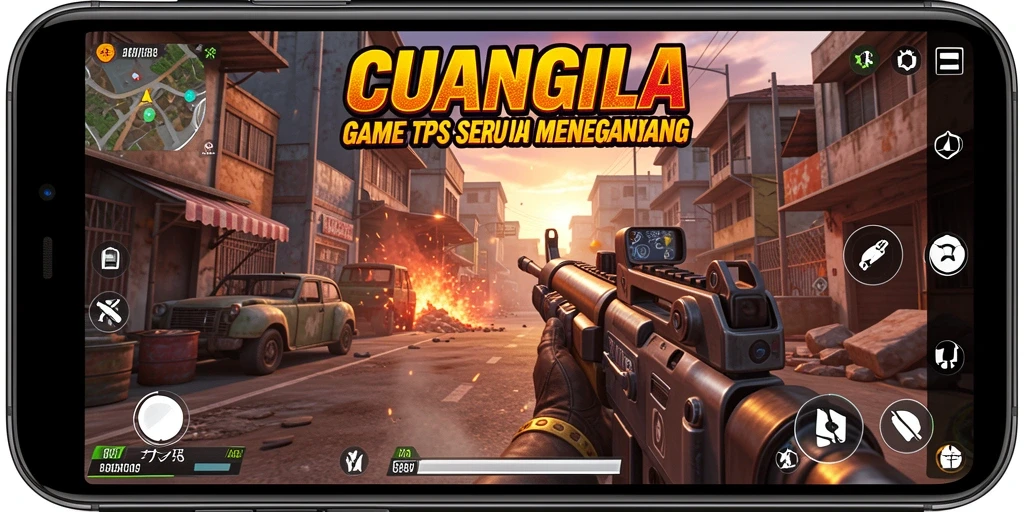 Tampilan gameplay seru dan dinamis dari CUANGILA.