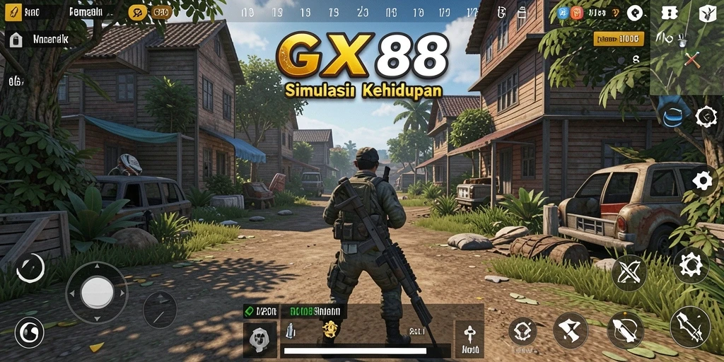 Gameplay menarik dalam GX88 menunjukkan interaksi dan pembangunan dunia.
