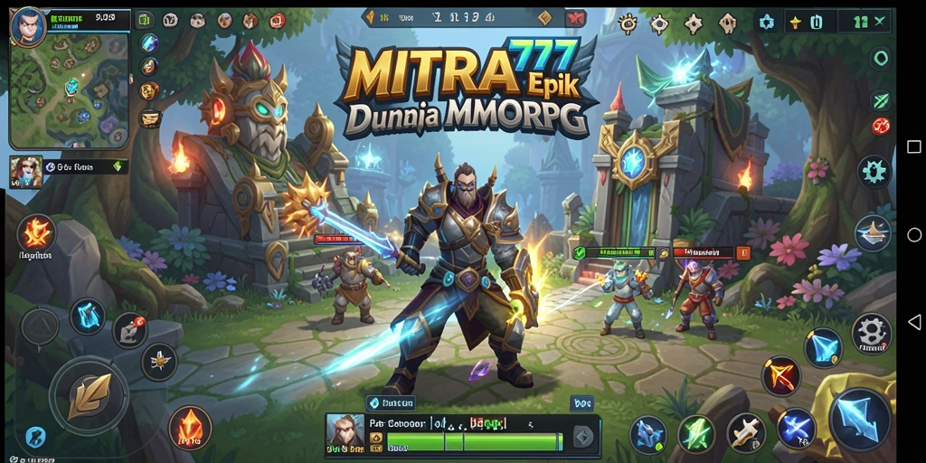 Tampilan utama gameplay MITRA77 dengan karakter dan lingkungan yang memukau.