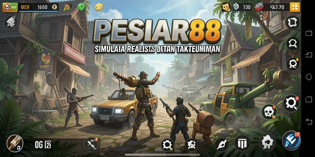 Tangkapan layar PESIAR88 menampilkan gameplay yang dinamis dan interaktif.