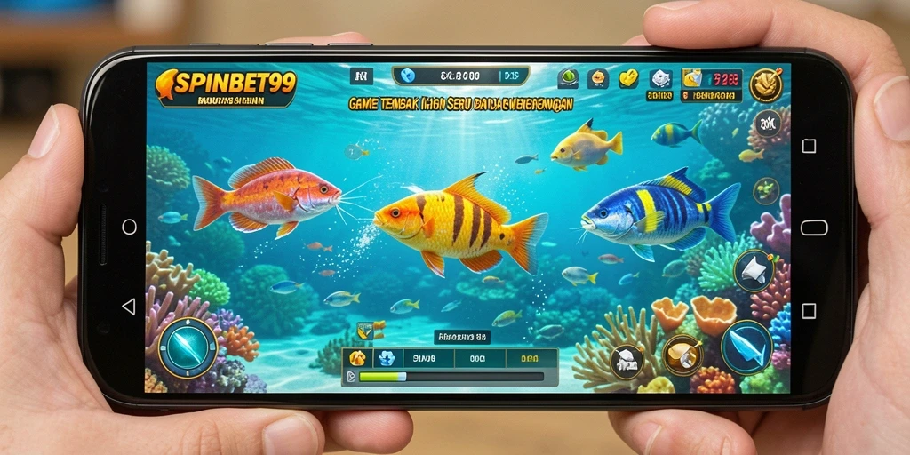 Gameplay seru dalam SPINBET99 dengan berbagai ikan yang menantang.