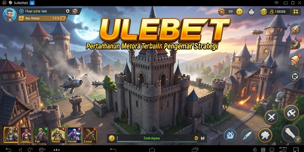 Gameplay menarik SULEBET dengan strategi Tower Defense yang menantang.
